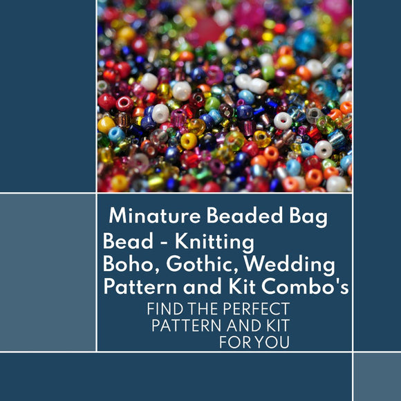 C & G Pattern and Kit Combo for Knitting and Beading