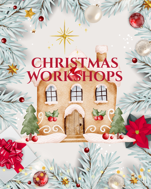 Christmas Workshop Collection.....Festive Crafting Classes..