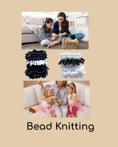 Bead Knitting Begins with an introduction to Charleston Brooch 
