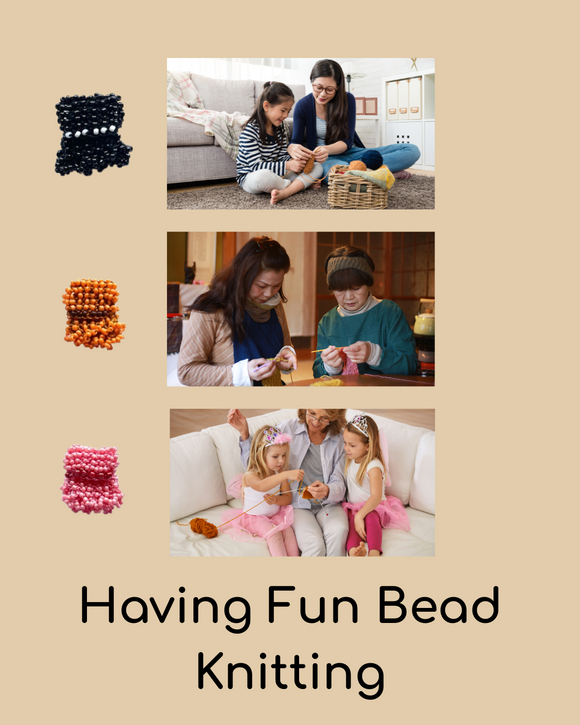 Bead Knitting Begins a great place to start learning