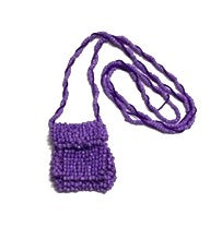 Beaded Bag Collection Prom Night Formal and Semi Formal night purple, mauve, lavender, violet, - Charlotte and Grace