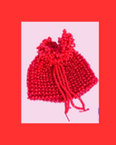 Christmas Knitted & Beaded Pouches Kit - Festive Holiday Craft Project