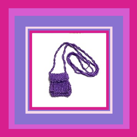 Beaded Bag Collection Prom Night Formal and Semi Formal night purple, mauve, lavender, violet, - Charlotte and Grace