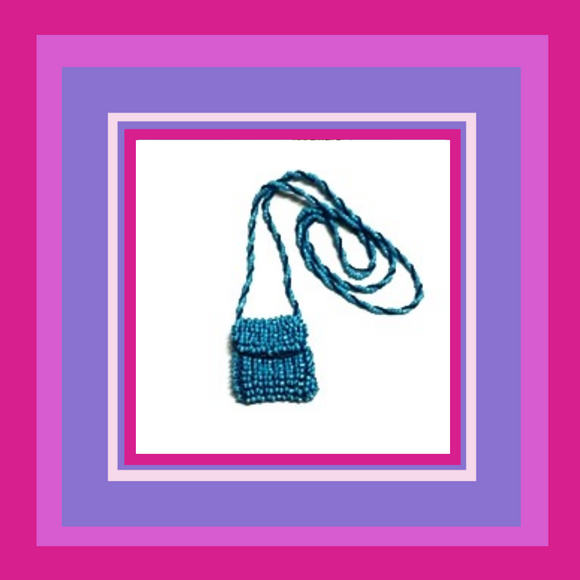 Beaded Bag Collection Prom Night Formal and Semi Formal night blue - Charlotte and Grace