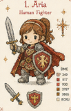 Cross Stitch your way through the fantasy adventures of The Thread Keepers Collection