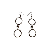 Halloween Earrings double hoop