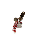 Keychain with Hello Kitty design of a ghost