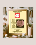 Knitted Beaded Bag Collection pattern & kit combo with C&G branding on a decorative background.