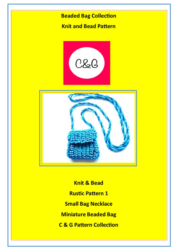Tutorial ke 305 - Beaded bag crochet ( Pony Bead ) - YouTube