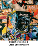 Collection of superhero comic books with a central focus on 'Batman: The Dark Knight Reborn'.