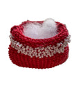 Christmas Knitted & Beaded Pouches Kit - Festive Holiday Craft Project