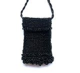 The Black Beaded Gift Bag - Charlotte and Grace